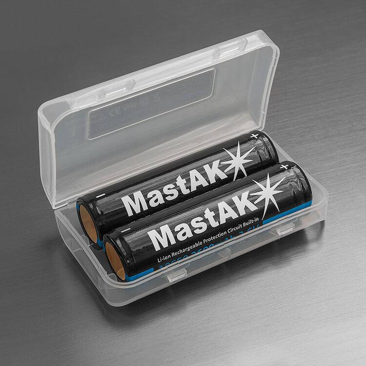 

Аккумулятор Mastak 18650 3,7В 2600 мАч с электроникой