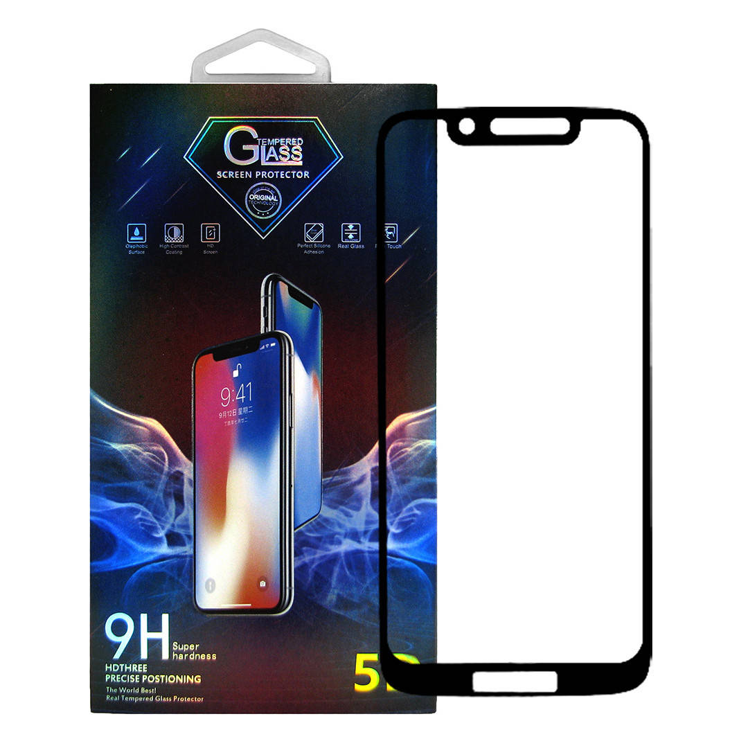 

Защитное стекло Premium Glass 5D Full Glue для Motorola Moto G7 Play Black, Черный