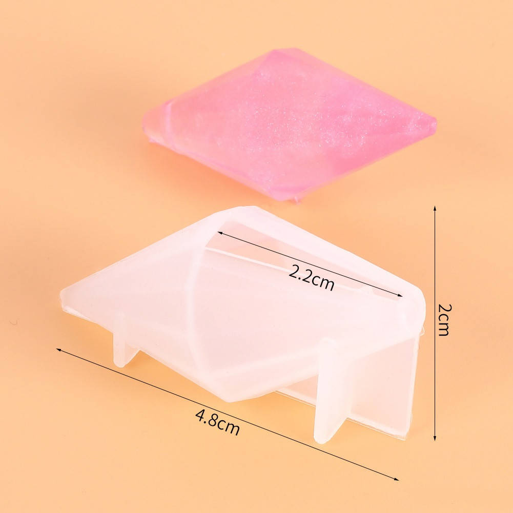 

Силиконовый молд для кулона, Кристалл №84