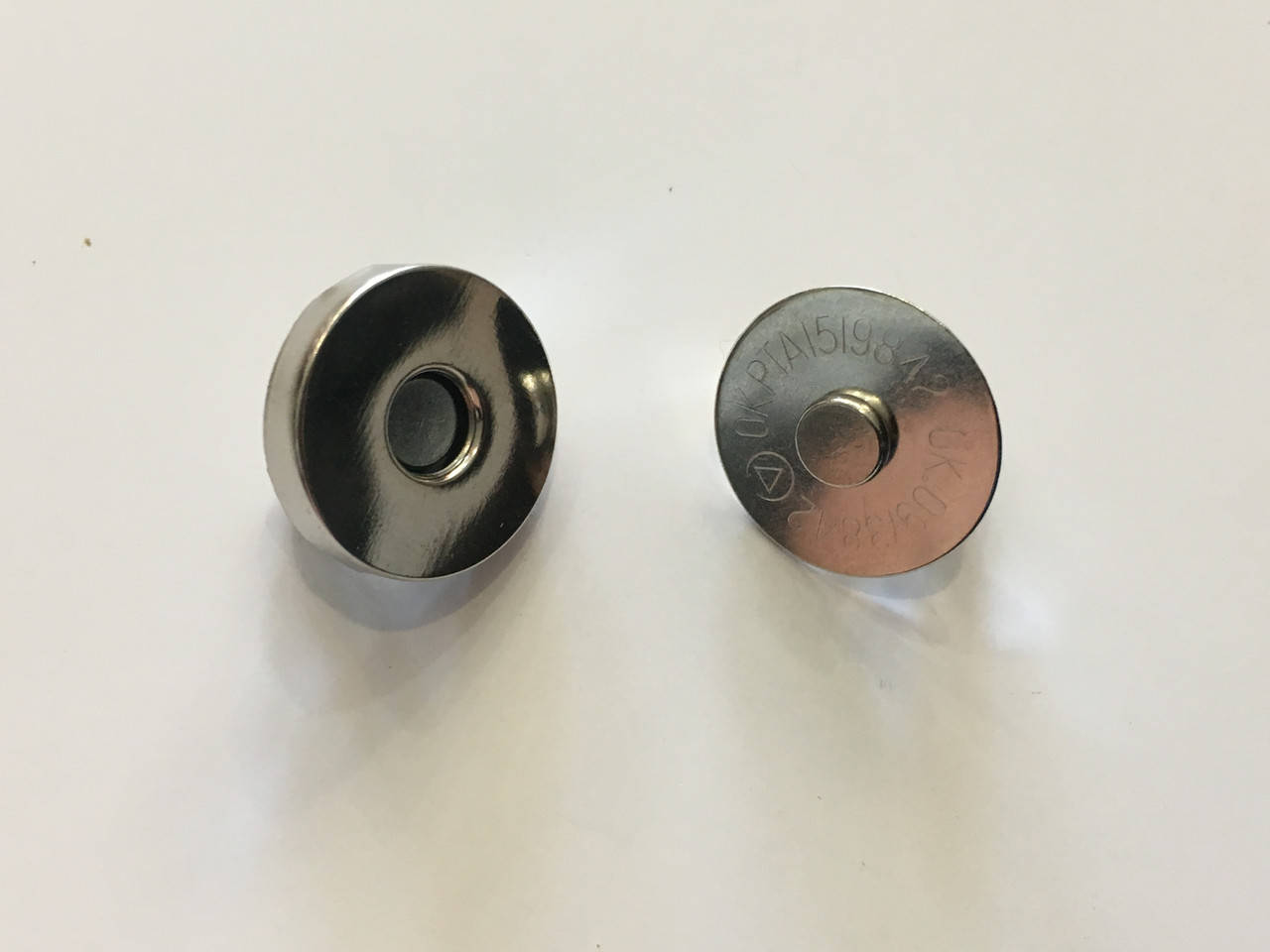 

Магнит сумочный крабик никель 18мм