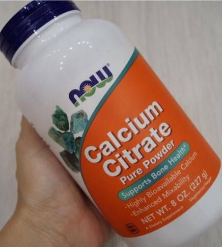 

Кальций NOW Foods Calcium Citrate Pure Powder 227 грамм