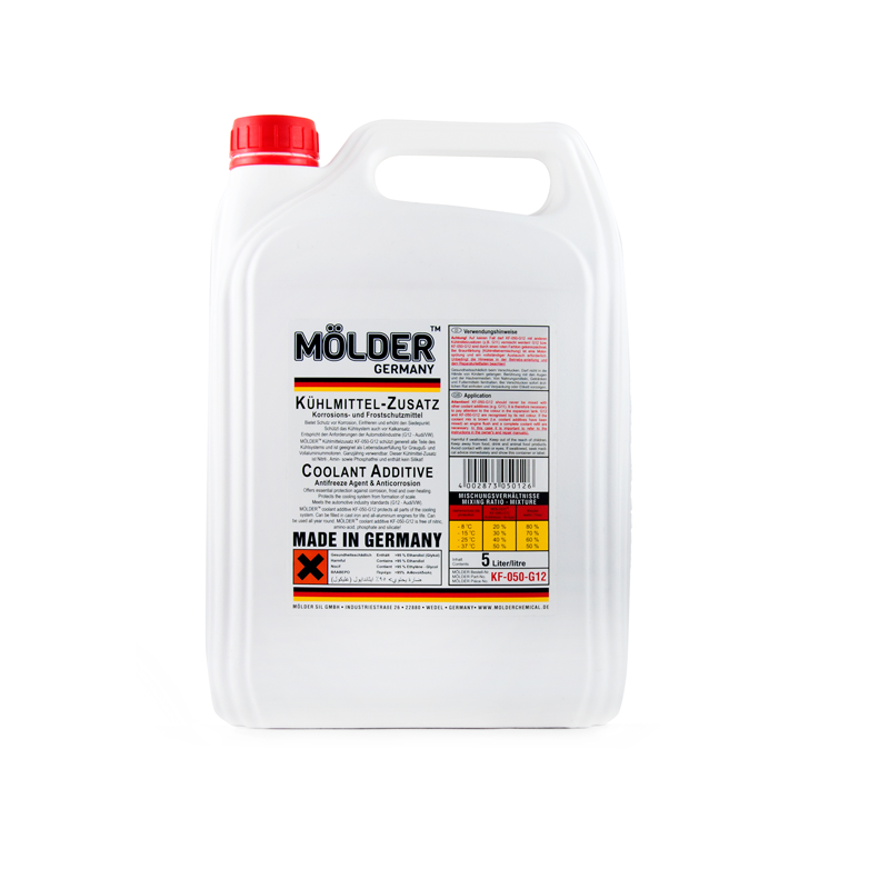 

Антифриз MOLDER KF-050-G12 Concentrate Red 5 л