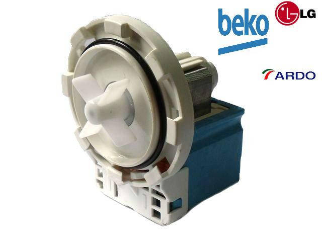 

Насос сливной (помпа) 34w 230v для стиральной машинки GRE 34W (на 8 защелках) клеммы сзади