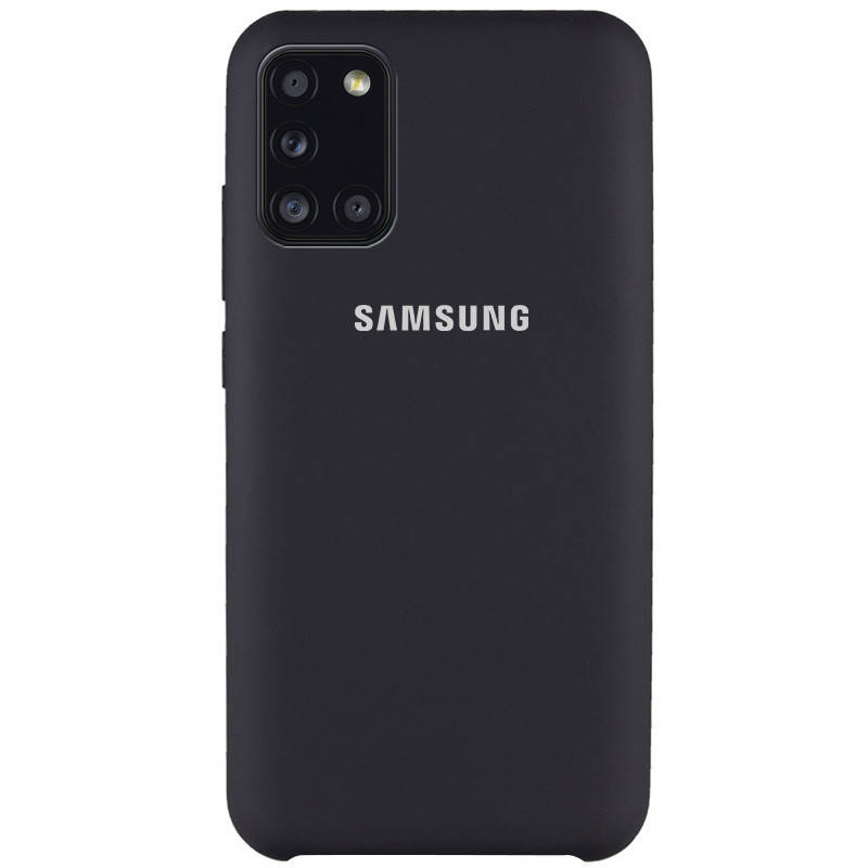 

Силиконовый Чехол (AAA) для Samsung Galaxy A31 (Черный / Black)