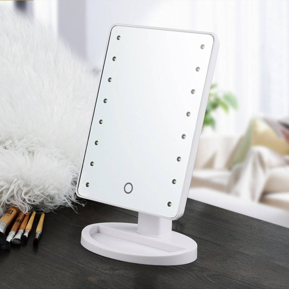 

Зеркало с подсветкой LED Белое