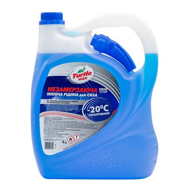 

Омыватель авто стекла зимний Turtle Wax - 20ºC 4 л (PL-003)