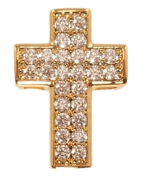 

Кулон Xuping Позолота 18K "Декоративный Крест с инкрустацией цирконием"