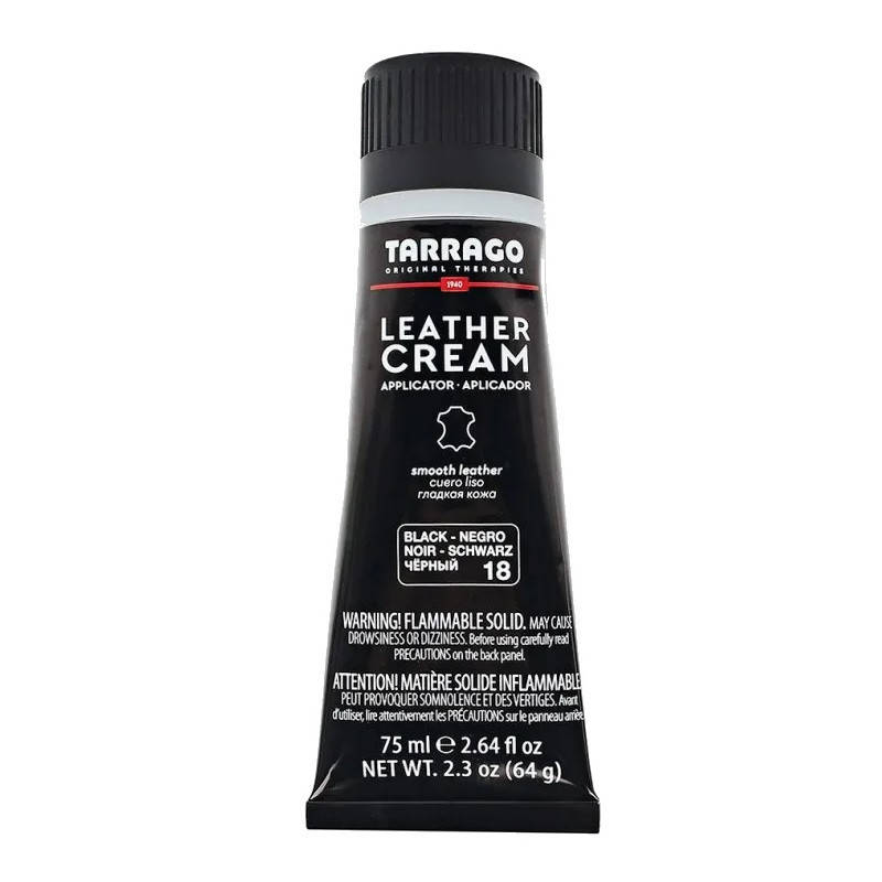 

Водоотталкивающий крем для обуви Tarrago Leather Cream 75 ml черный #18