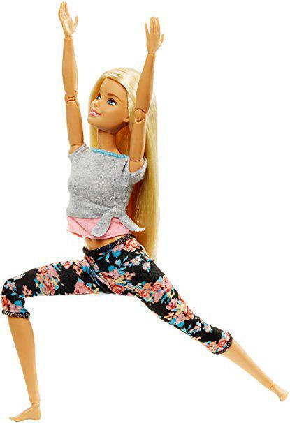 

Кукла барби Йога Блондинка Barbie Made To Move Doll, Blonde