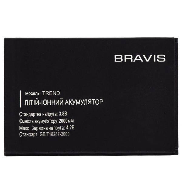 

Батарея Bravis Trend (2000 mAh) (аккумулятор на Бравис Тренд)