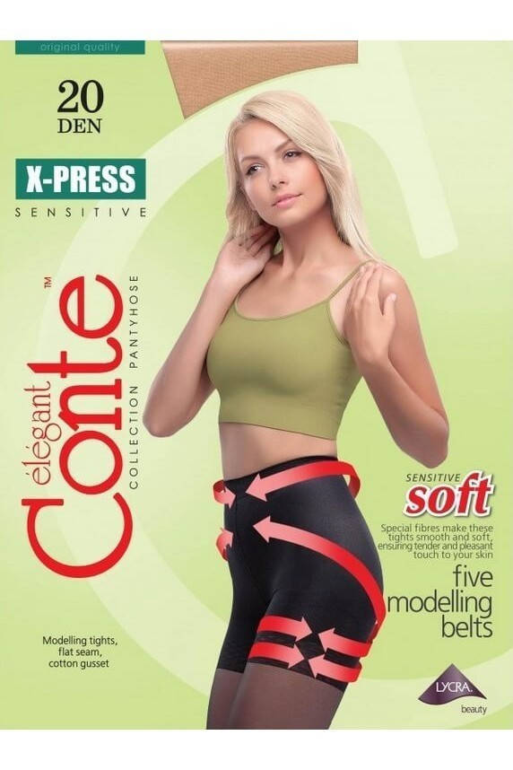 

Колготки женские Conte X-Press 20 Den, , nero, Черный