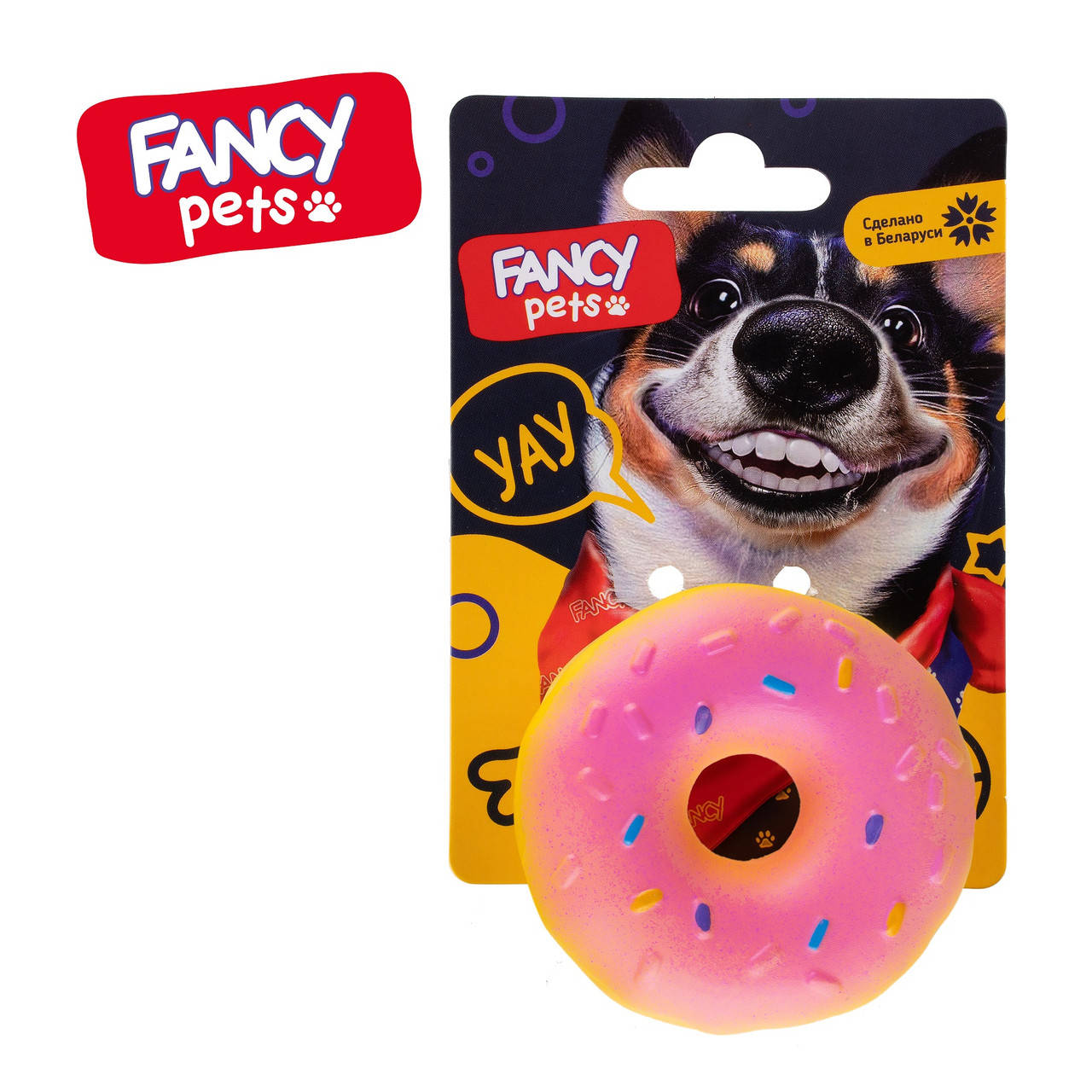 

Игрушка для животных Fancy Pets "Пончик" 6.5 см. (FPP10)