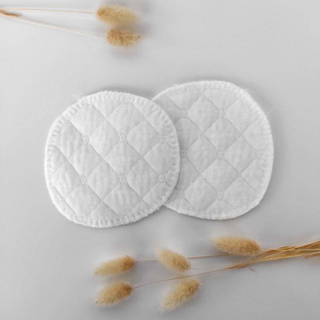 

Многоразовые лактационные вкладыши, 2 штуки в упаковке, хлопок