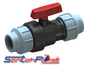 

Кран шаровый ПНД 25 SantehPlast