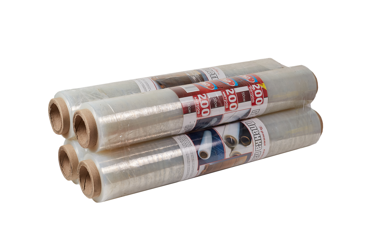 

Пленка Стрейч TOP PACK прозрачная 50см/200м, 17мкм, 1.6 кг