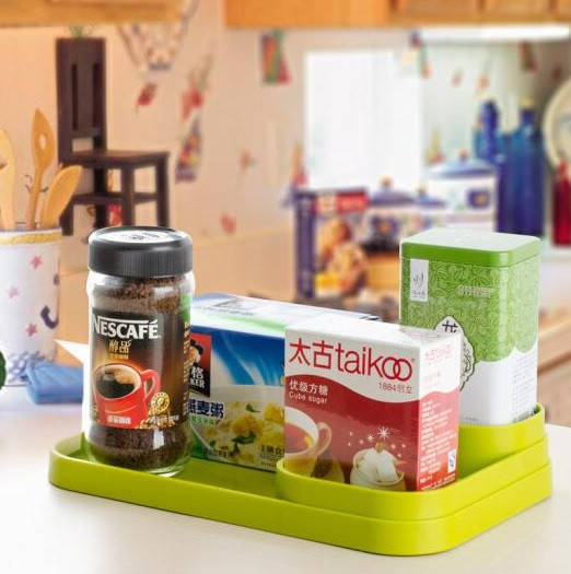 

Органайзер для хранения емкостей с маслом, соусов и.т.д. Зелёный