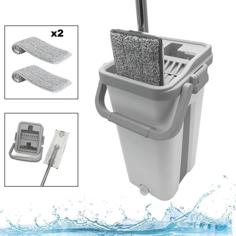 

Scratch Cleaning Mop Швабра лентяйка с ведром и отжимом Mop scratch anet