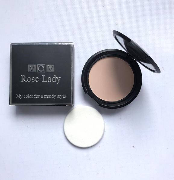 

Компактная пудра для лица Rose Lady