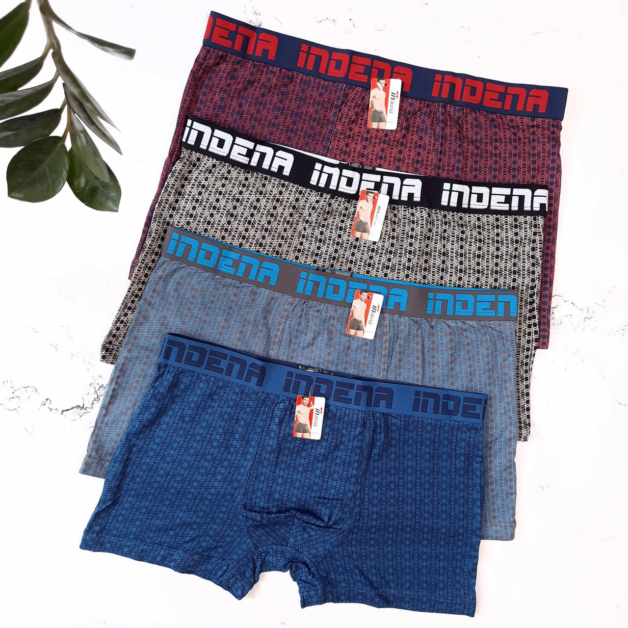 

Мужские трусы боксеры от  до 4XL размеры индена Indena мужское белье, Разные цвета