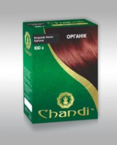 

Chandi. Краска для волос на основе натуральной хны. Серия "Органик". 100 г