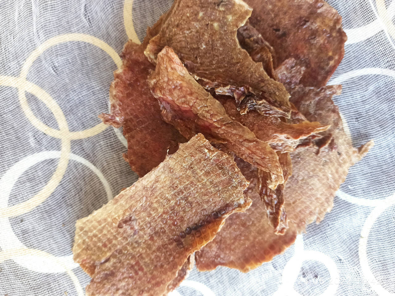 

Лакомства для собак вымя говяжье сушеное чипсы 100гр