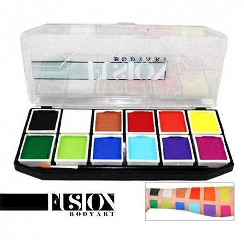 

Аквагрим палитра FUSION Регулярные цвета