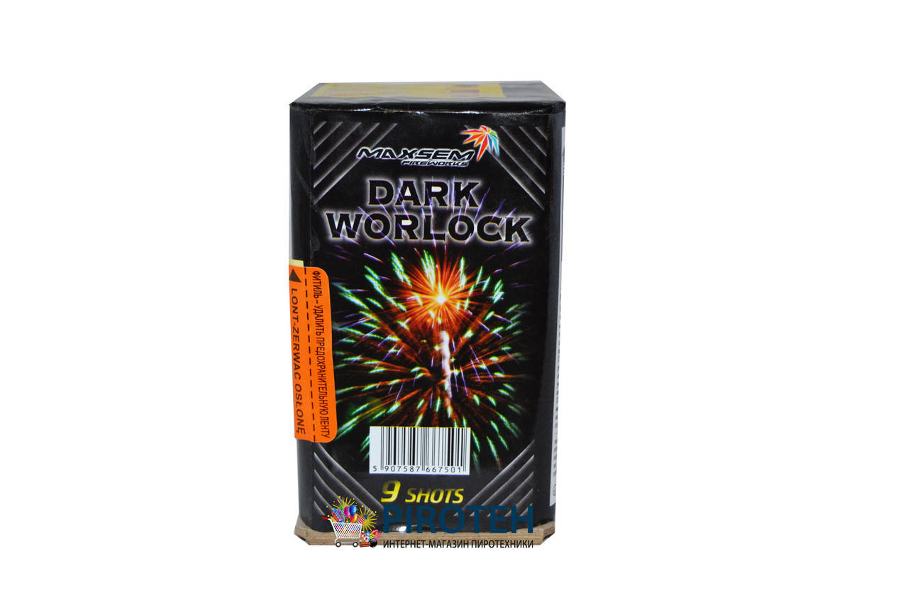 

Фейерверк Салют Dark Worlock 9 выстрелов (GW218-90) Maxsem