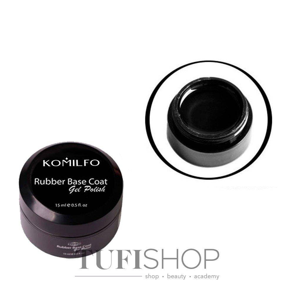

Komilfo Rubber Base (база комильфо) - каучуковая база для гель-лака, 15 мл (без кисточки)