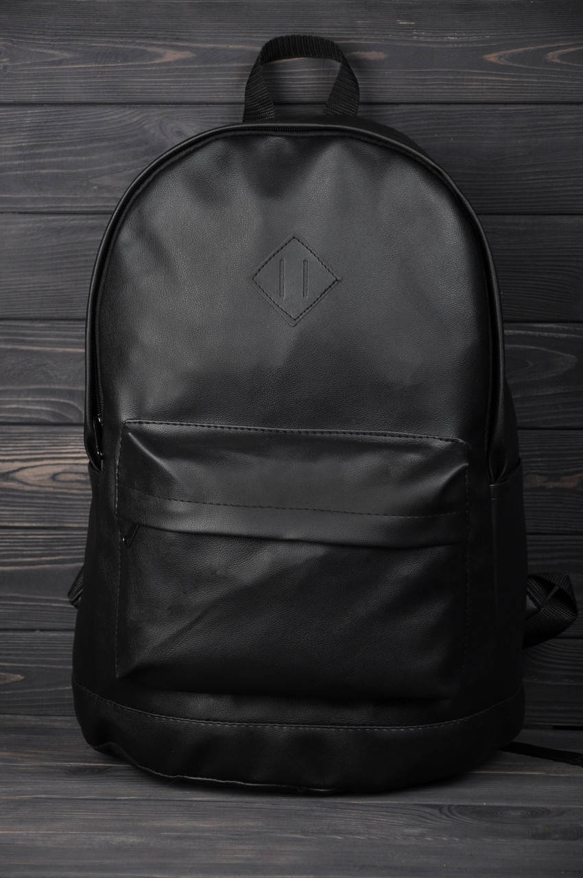 

Рюкзак городской кожаный Asos мужской | женский Портфель | Сумка кожаная ТОП качества, Черный