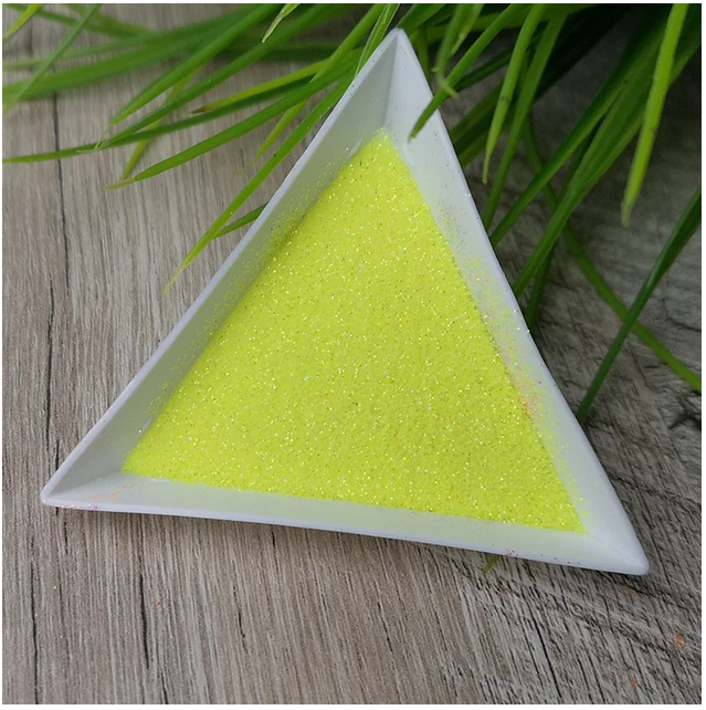 

Блестки (песок) для дизайна ногтей неоновые желтые №8 Sweet Nails, Желтый