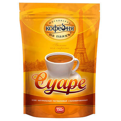 

Кофе растворимый "кофейня на паяхъ" Суаре 150 г