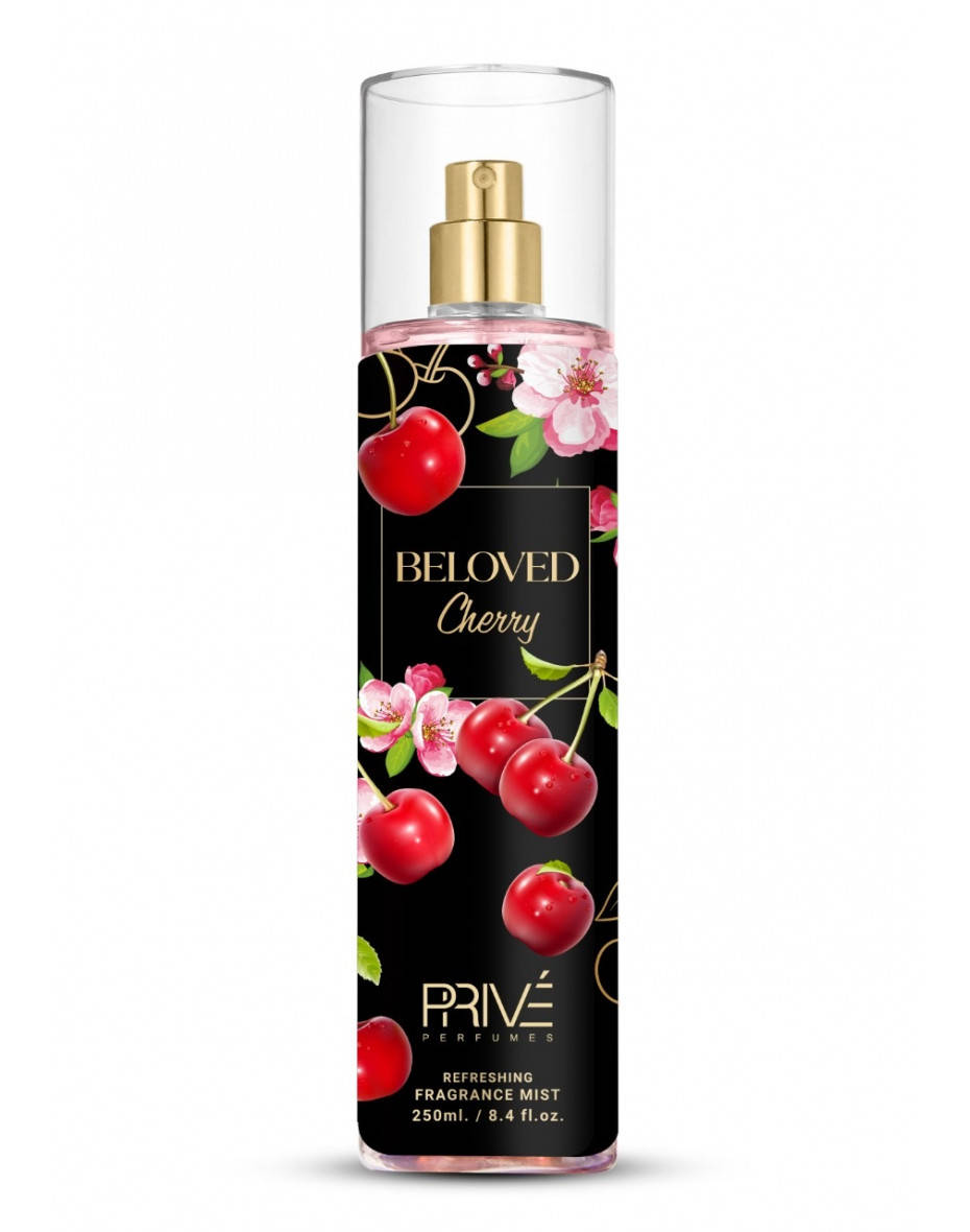 

Спрей для тіла PRIVE 250мл (чорн) Beloved Cherry жіночий