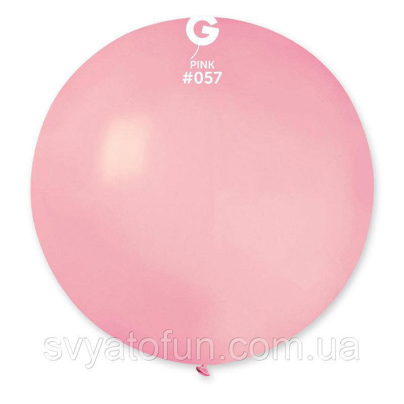 

Латексный воздушный шарик 31" пастель 57 светло-розовый 1шт Gemar