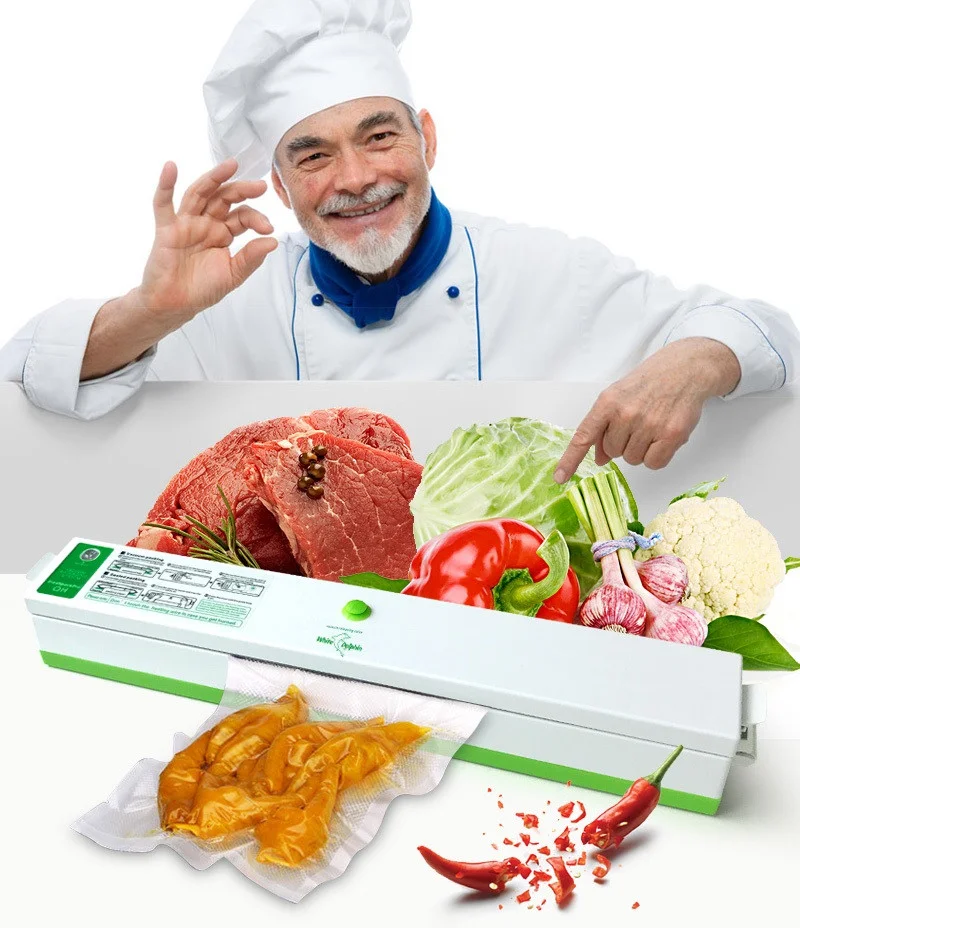 

Вакуумный упаковщик .Вакууматор Freshpack Pro Red Fish с пакетами.