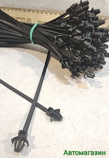 

Хомут проводки с защелкой в отверстие