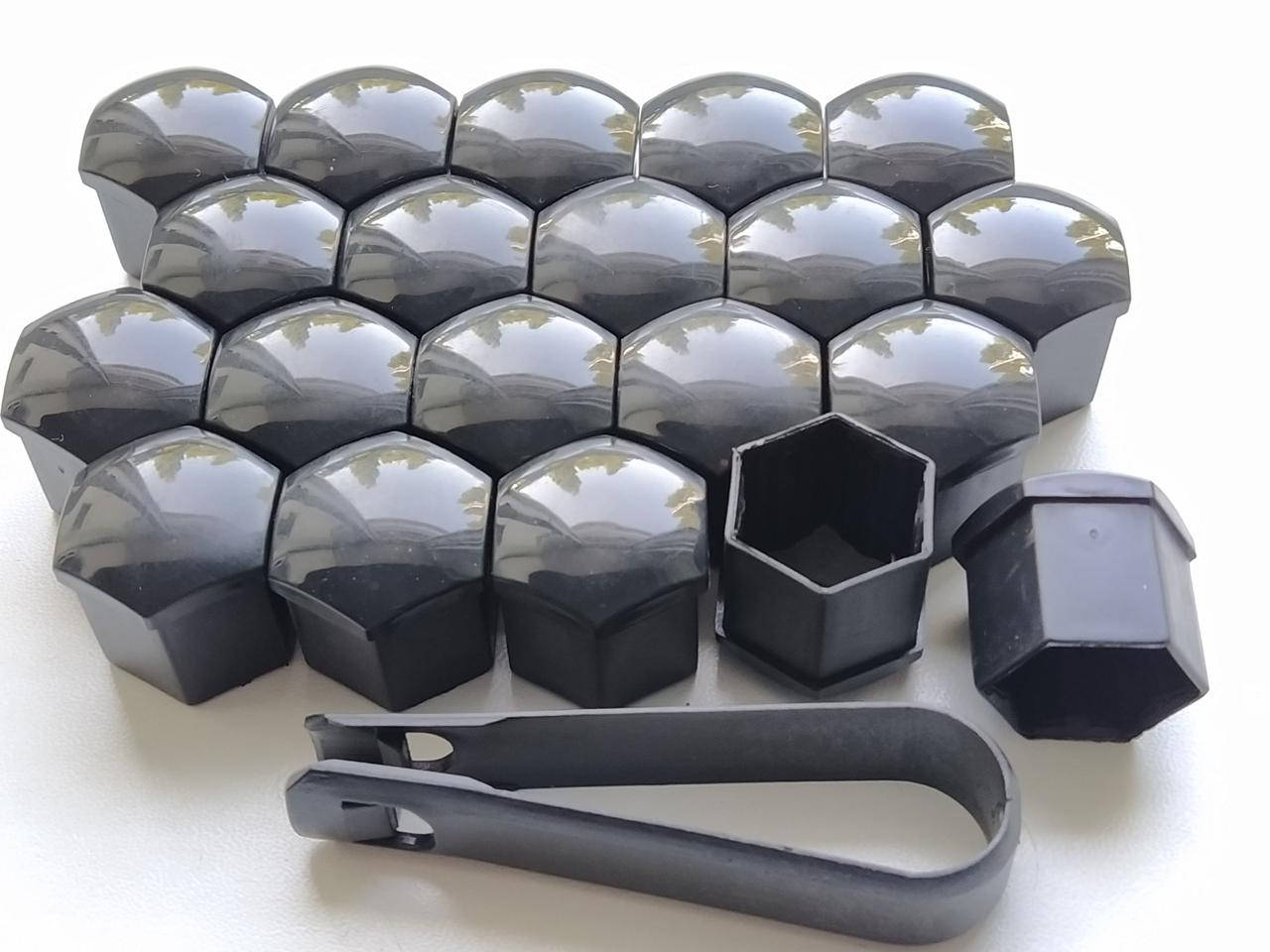 

Декоративные Черные колпачки для болтов на диски для болтов ключ 19