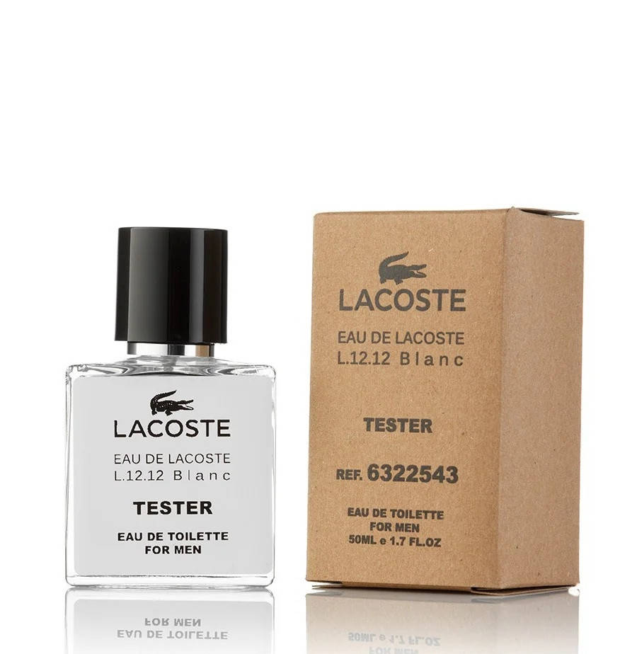 

Тестер Lacoste Eau De L.12.12 Blanc для Мужчин и парней 50 мл производства ОАЭ