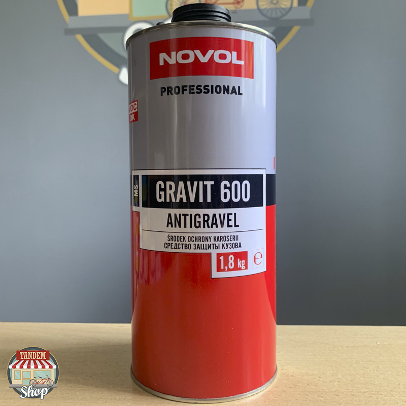 

Средство защиты кузова Novol Gravit 600 MS, 1,8 кг Черный