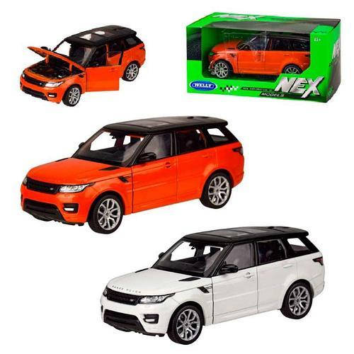 

Машина металлическая 24059W WELLY 1:24 RANGE ROVER SPORT 2 цвета