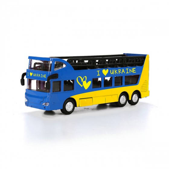 

Модель – Автобус Двухэтажный Украина Technopark SB-16-21-UKR