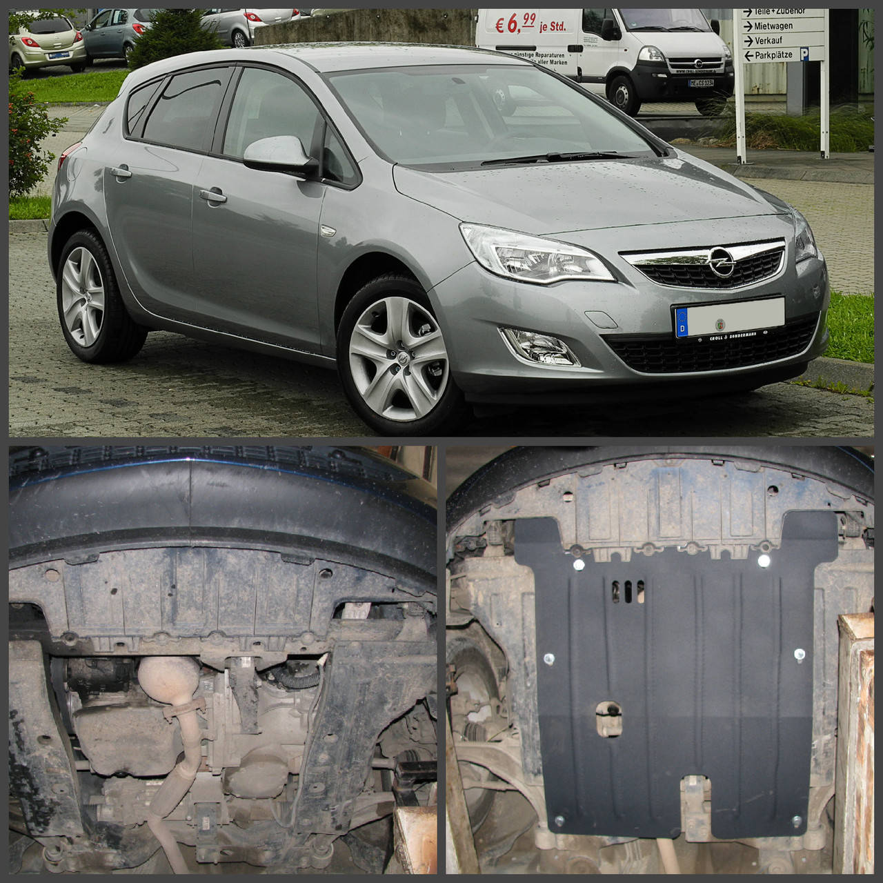 

Защита двигателя OPEL ASTRA J 2010-2014 (двигатель+КПП)