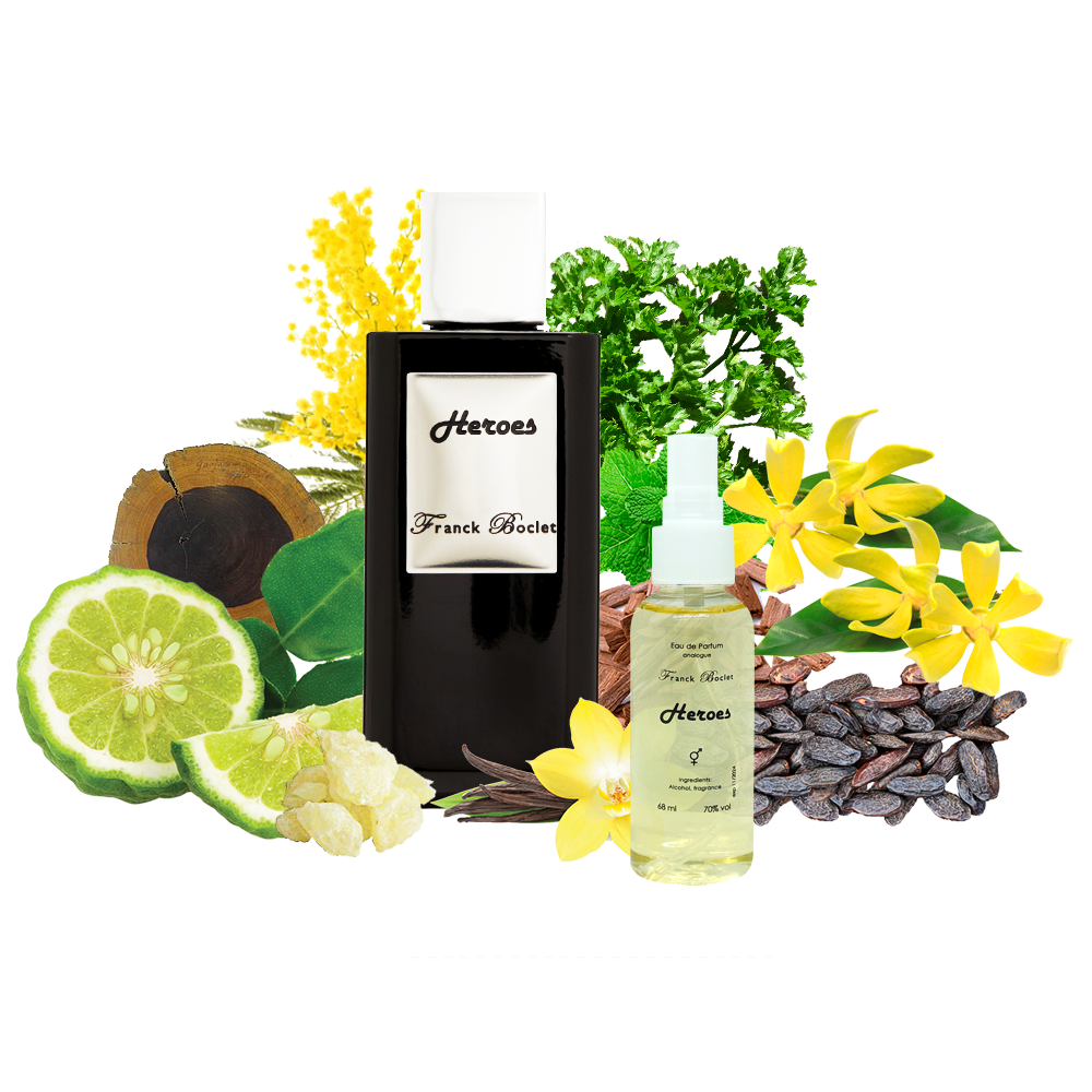 

Парфюмированная вода унисекс FRANK BOCLET Heroes 68 ml