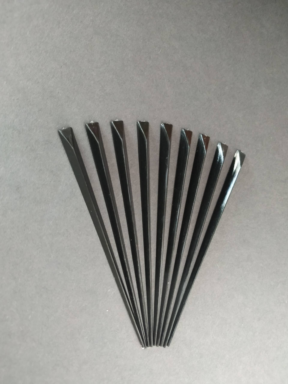 

Шпажки ПРИЗМА, пластиковые, черные, 1000 шт., Черный