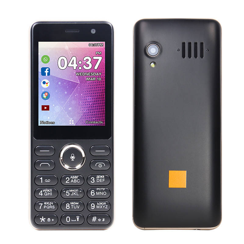 

Tkexun M560F3 (Orange Sanza-M560F3) black. 3G, WiFi, 2 SIM, KaiOS