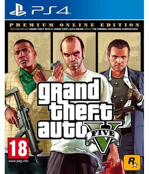 

GTA 5 Premium Online Edition PS4