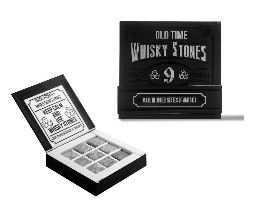 

Камни для виски Whisky Stones Old time (Оригинальных стеатитовых 9 камней)