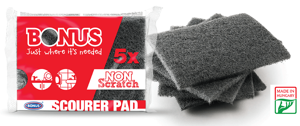 

Губка для мытья посуды Bonus B064 Scourer Pad 5шт
