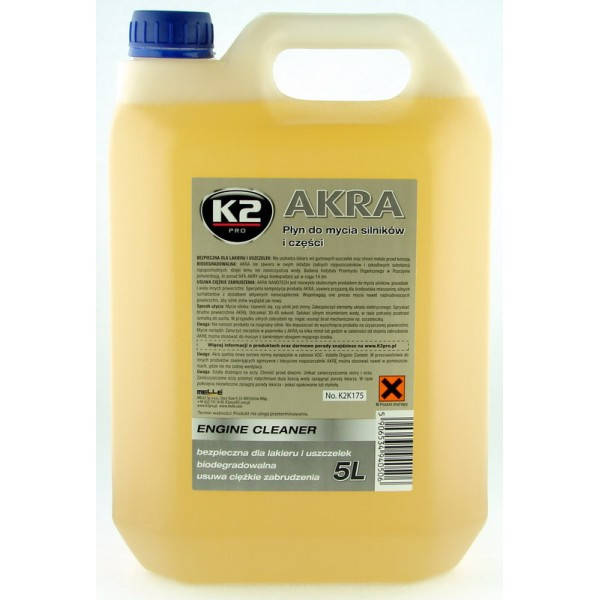 

K2 AKRA Средство для внешнего мытья двигателя (жидкость) 5L