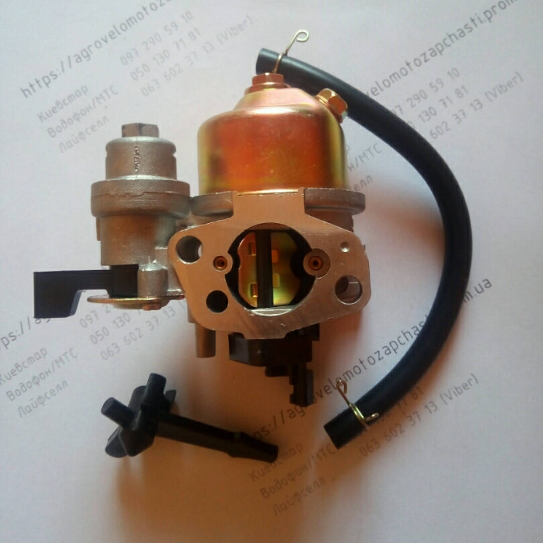 

Карбюратор с краном двигателя 168f/170f