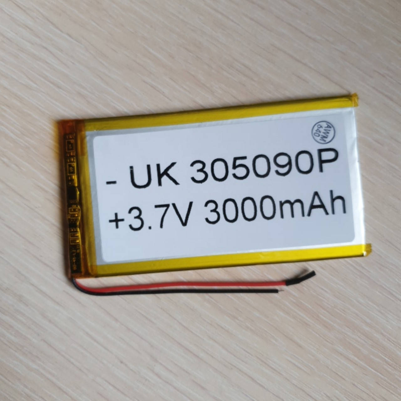 

Аккумулятор Li-Pol 305090Р 3.7V 3000mah